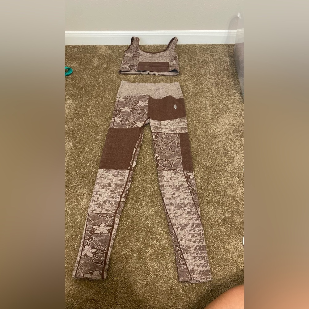 Free people active wear set